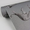 Picture of Glamorous Charcoal Leopard Wallpaper