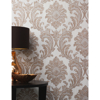 Picture of Milano Copper Damask Wallpaper