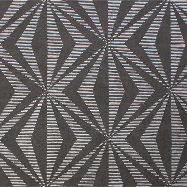 Picture of Precision Charcoal Diamond Geo Wallpaper