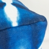 Picture of Shibori Blue Pouf Decorative Object