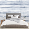 Picture of Jet Set Ocean Blue Wall Mural