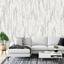 Picture of Rainfall Dove Grey Wall Mural