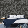 Picture of Storybook Forest Charcoal Grey Wall Mural