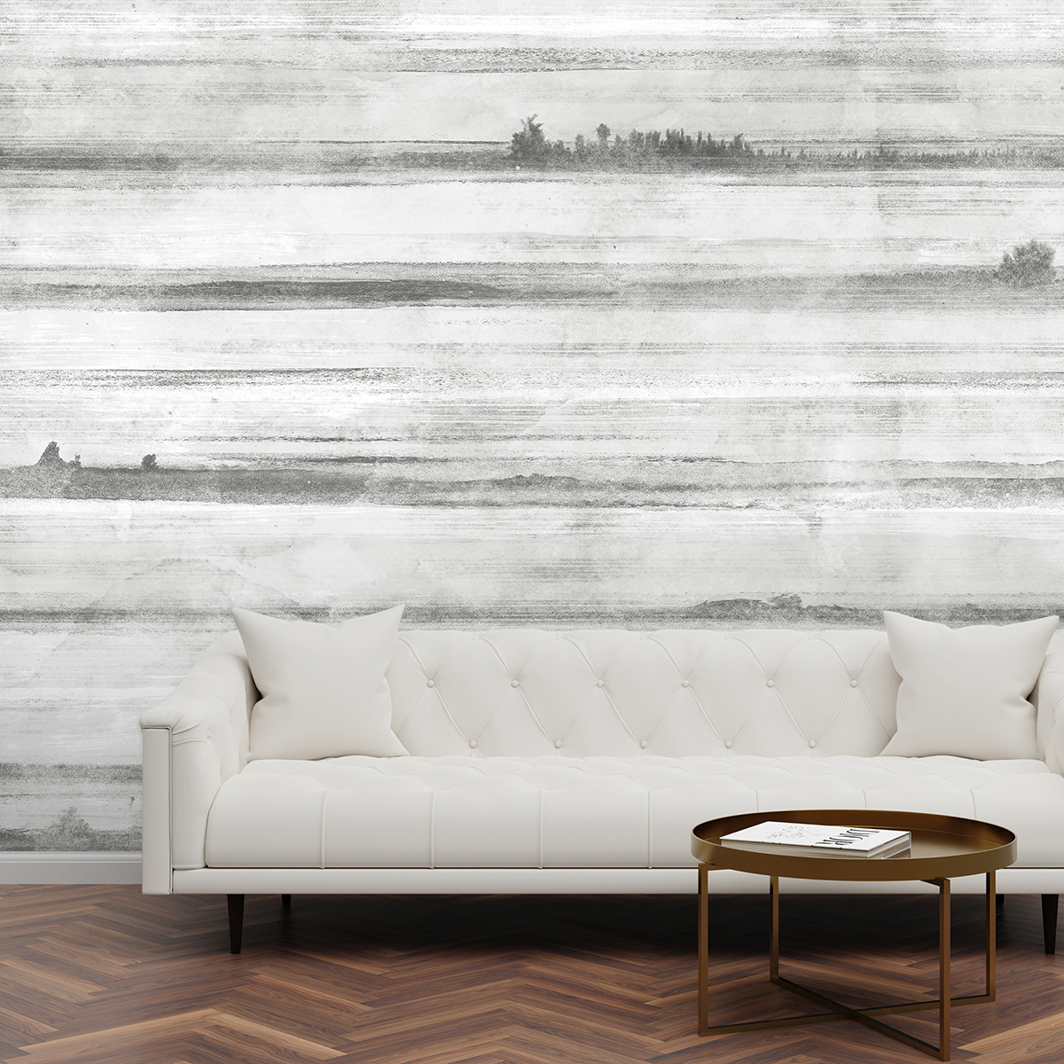 ASTM3994 Jet Set Dove Grey Wall Mural by Katie Hunt Remix Walls x A