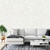 Picture of Maze Dove Grey Wall Mural