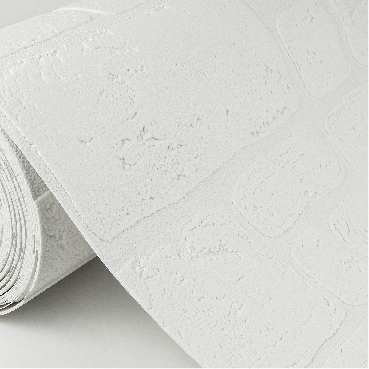 4000204042 Gaffrey White Stone Paintable Wallpaper by Brewster