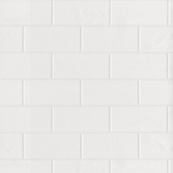 Picture of Galley White Subway Tile Paintable Wallpaper