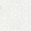 Picture of Plouf White Damask Paintable Wallpaper