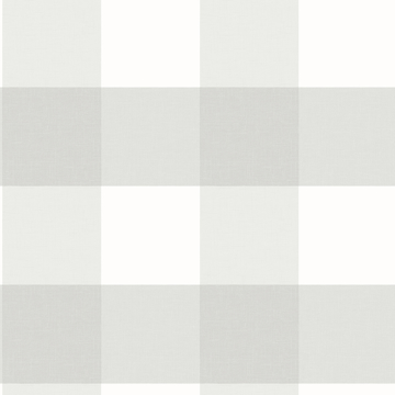 Picture of Amos Grey Gingham Wallpaper