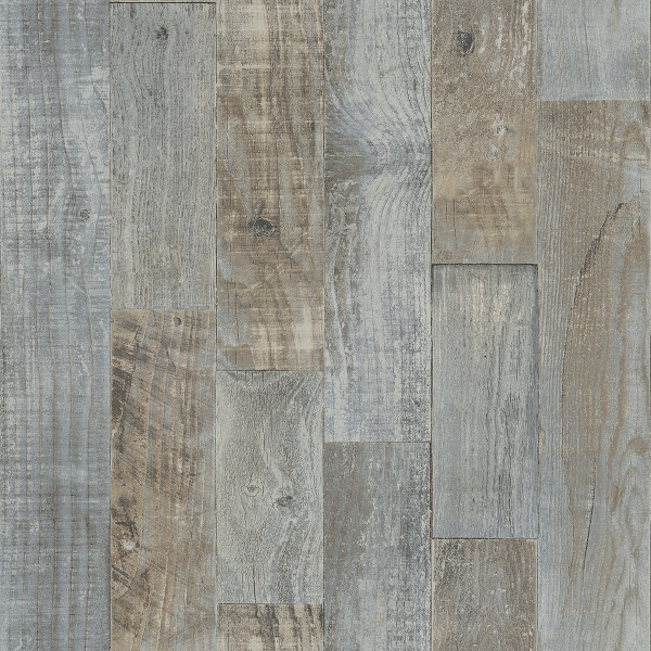 Picture of Chebacco Slate Wooden Planks Wallpaper