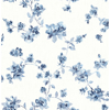 Picture of Cyrus Blueberry Festive Floral Wallpaper