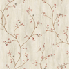 Picture of Justine Light Grey Berry Trail Wallpaper