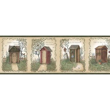 Show details for Fisher Sage Outhouses Border