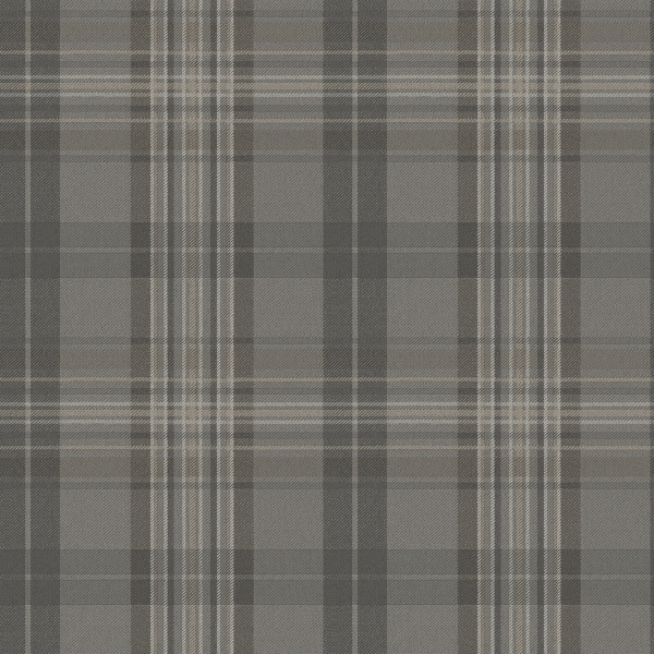Picture of Austin Charcoal Plaid Wallpaper