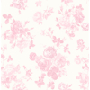 Picture of Everblooming Rosettes Pink Cabbage Rose Bouquets Wallpaper
