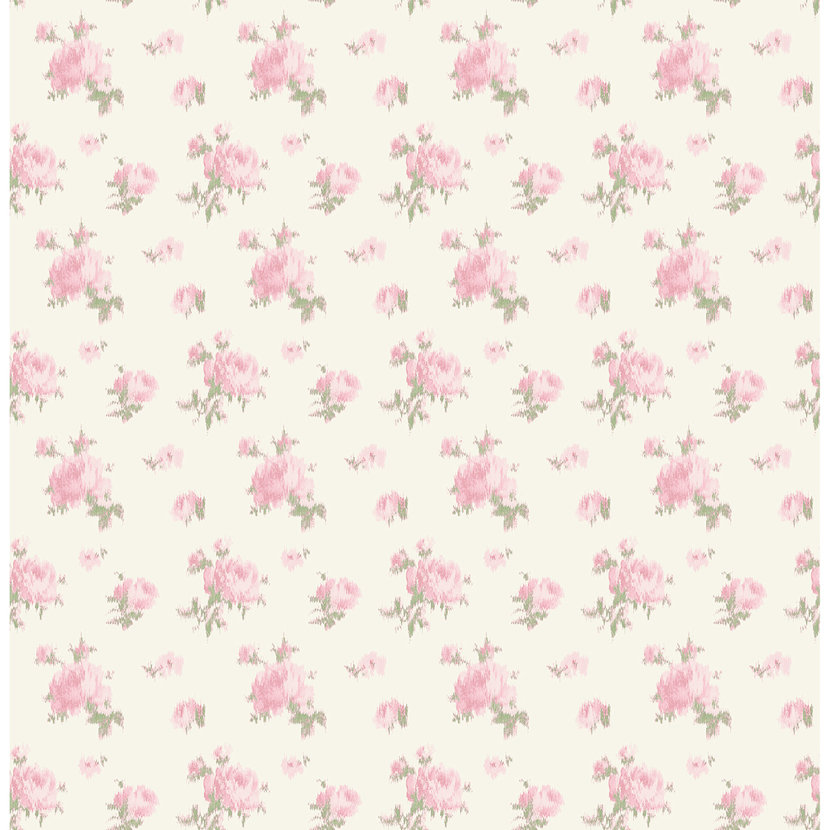 AST4108 - Ikat Rose Pink Small Print Wallpaper - by A-Street Prints