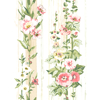 Picture of Delisa Yellow Floral Stripe Wallpaper
