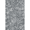 Picture of Daley Grey Line Floral Wallpaper