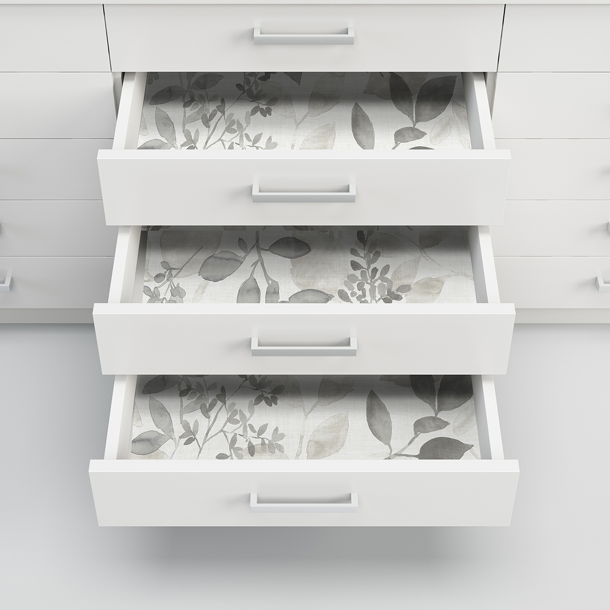 NUS3144 Grey Breezy Peel and Stick Wallpaper by NuWallpaper