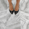 Picture of Polished Peel and Stick Floor Tiles