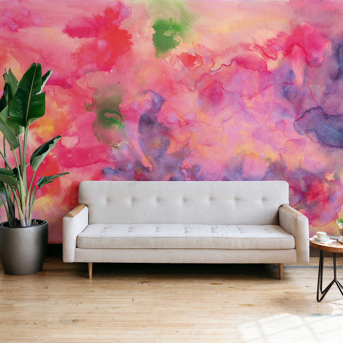 Block Party VI Wall Mural by Glenyse Thompson