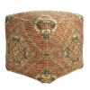 Picture of Bohemian Rust Pouf Decorative Object