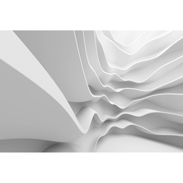 Show details for Futuristic Wave Wall Mural