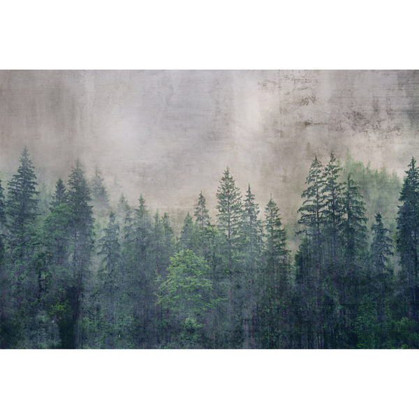 Picture of Forest Abstract Wall Mural