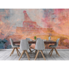 Picture of Eiffel Tower Abstract Wall Mural