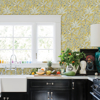 Picture of Yellow Kapok Peel and Stick Wallpaper