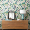 Picture of Teal Maldives Peel and Stick Wallpaper