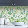 Picture of Green Maldives Peel and Stick Wallpaper