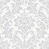 Picture of Galois Light Grey Damask Wallpaper