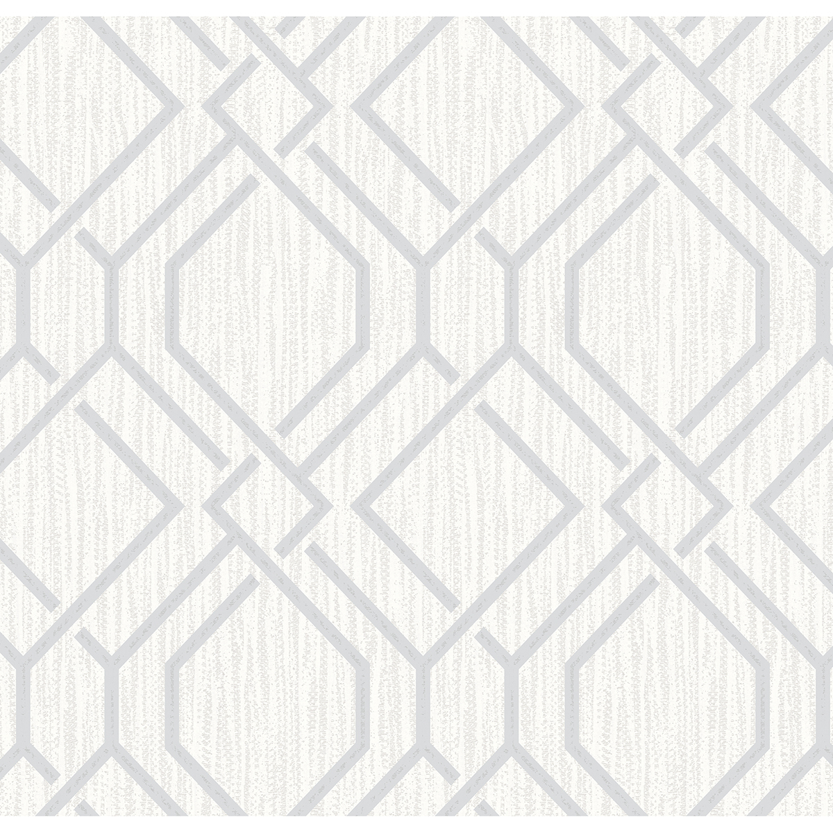 402582525 Frege Silver Trellis Wallpaper by Advantage