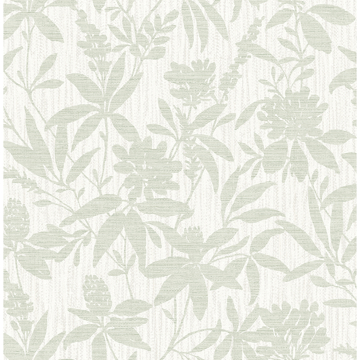 Show details for Riemann Green Floral Wallpaper