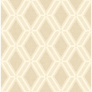 Show details for Mersenne Beige Geometric Wallpaper