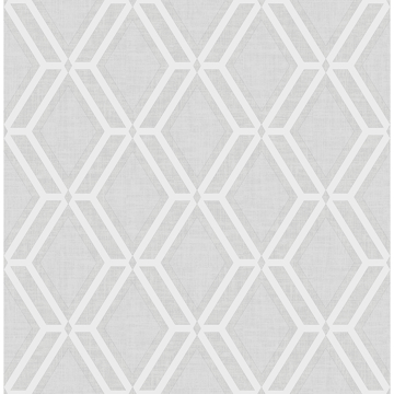 Show details for Mersenne Grey Geometric Wallpaper