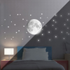 Picture of Moon Glow in the Dark Wall Stickers