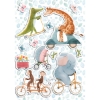 Picture of Riding Animals Wall Stickers