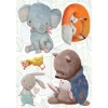 Picture of Watercolor Animals Wall Stickers