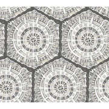 Show details for Charcoal Harmony Peel and Stick Wallpaper