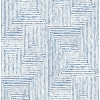 Picture of Blue Ink Peel and Stick Wallpaper