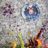 Picture of Auguste Charcoal Floral Wallpaper