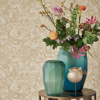 Picture of Auguste Gold Floral Wallpaper