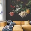Picture of Big Birds Black Wall Mural