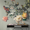 Picture of Big Birds Grey Wall Mural