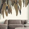 Picture of Right Fancy Feather Cream Wall Mural