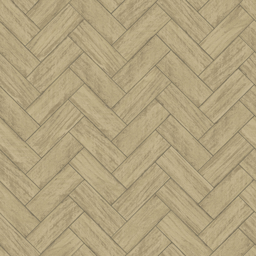 Picture of Kaliko Neutral Wood Herringbone Wallpaper