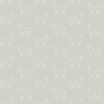 Picture of Yoop Grey Dog Wallpaper