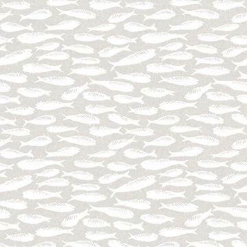 Picture of Nunkie Light Grey Sardine Wallpaper